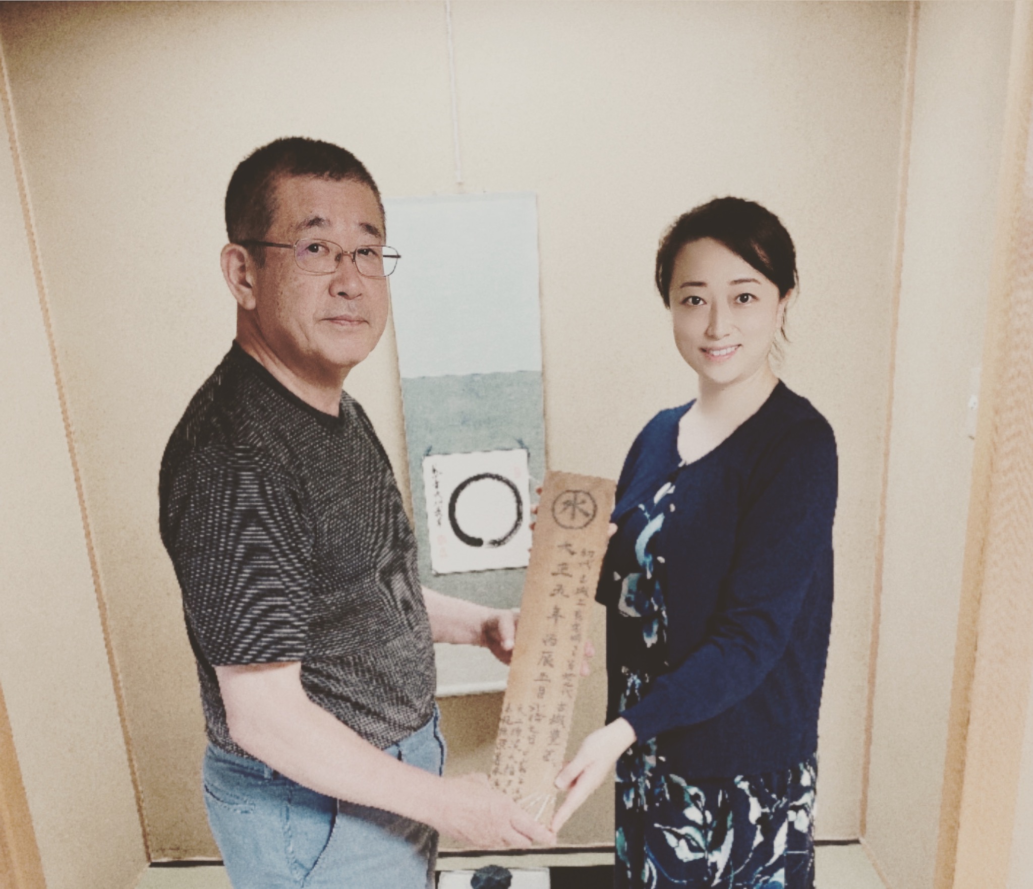四代目の叔父から棟札を受け継ぐ古城祐子